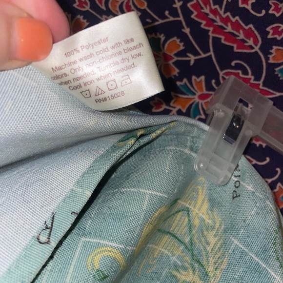 Tommy Bahama Vintage Tablecloth Tropic of Couch Potato Polyester Home Large - Picture 4 of 5